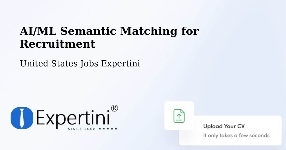 AI/ML Semantic Matching for Recruitment - United States Jobs Expertini